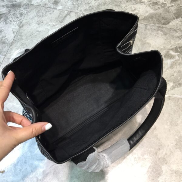 Balenciaga Navy Small Cabas Tote Bag In Black, For Women, Women's Bags 18.5in/47cm