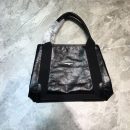 Balenciaga Navy Small Cabas Tote Bag In Black, For Women, Women's Bags 18.5in/47cm