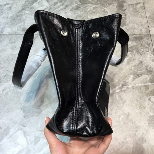 Balenciaga Navy Small Cabas Tote Bag In Black, For Women, Women's Bags 18.5in/47cm