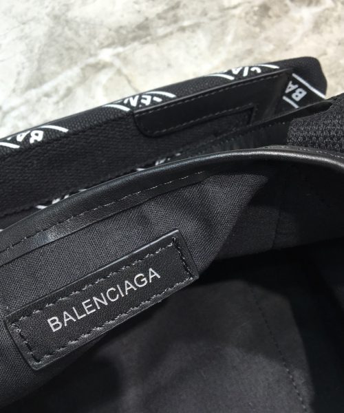 Balenciaga Navy Small Cabas Tote Bag In Black, For Women, Women's Bags 18.5in/47cm