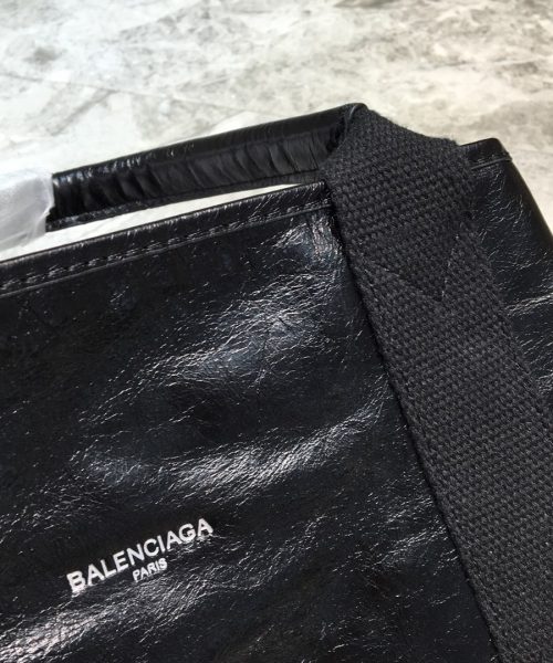 Balenciaga Navy Small Cabas Tote Bag In Black, For Women, Women's Bags 18.5in/47cm