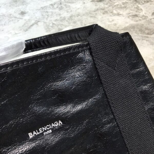 Balenciaga Navy Small Cabas Tote Bag In Black, For Women, Women's Bags 18.5in/47cm