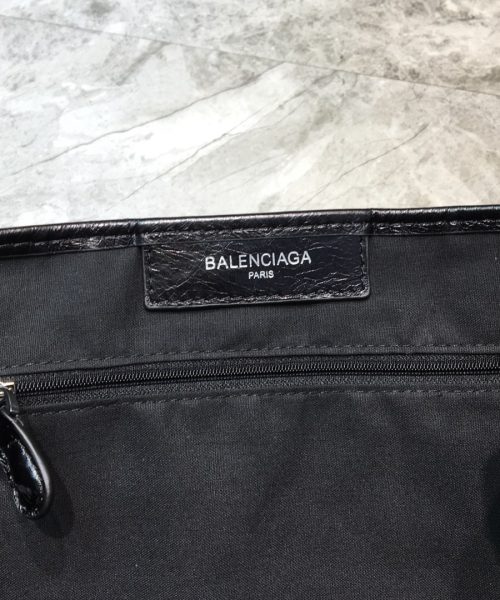 Balenciaga Navy Small Cabas Tote Bag In Black, For Women, Women's Bags 18.5in/47cm