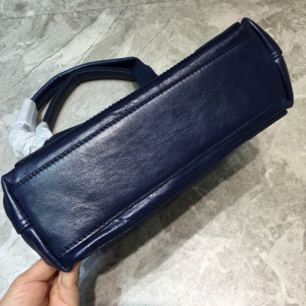 Balenciaga Navy Small Cabas Tote Bag In Blue, For Women, Women's Bags 18.5in/47cm