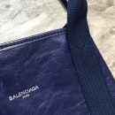 Balenciaga Navy Small Cabas Tote Bag In Blue, For Women, Women's Bags 18.5in/47cm
