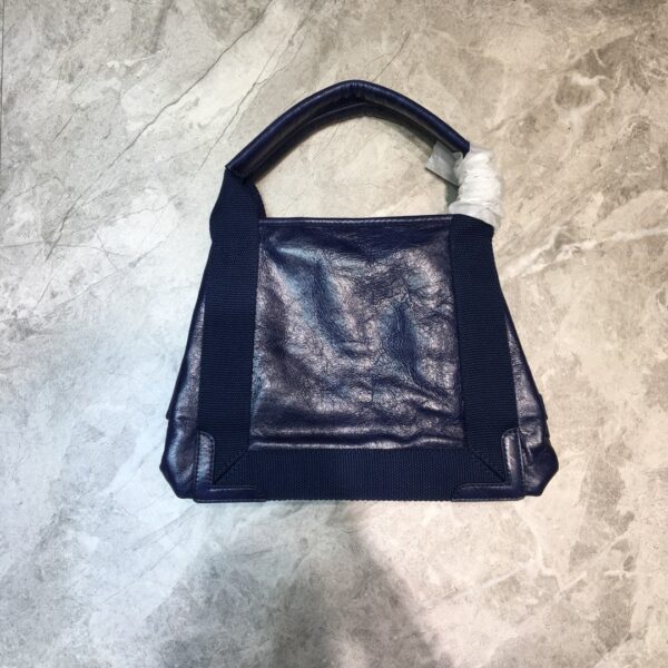 Balenciaga Navy Small Cabas Tote Bag In Blue, For Women, Women's Bags 18.5in/47cm