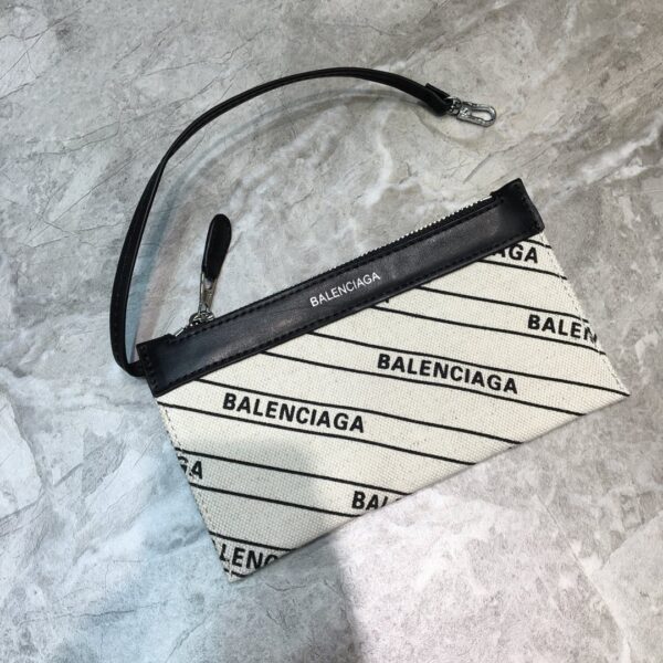 Balenciaga Navy Small Cabas Tote Bag In White, For Women, Women's Bags 18.5in/47cm