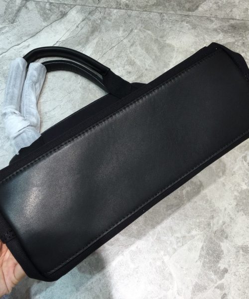 Balenciaga Navy XS Tote Bag In Black And White, For Women, Women's Bags 12.6in/32cm