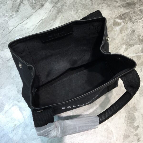 Balenciaga Navy XS Tote Bag In Black, For Women, Women's Bags 12.6in/32cm 3903462HH3N1000