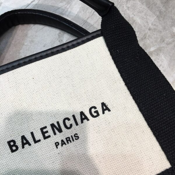 Balenciaga Navy XS Tote Bag In Black, For Women, Women's Bags 12.6in/32cm 3903462HH3N9260