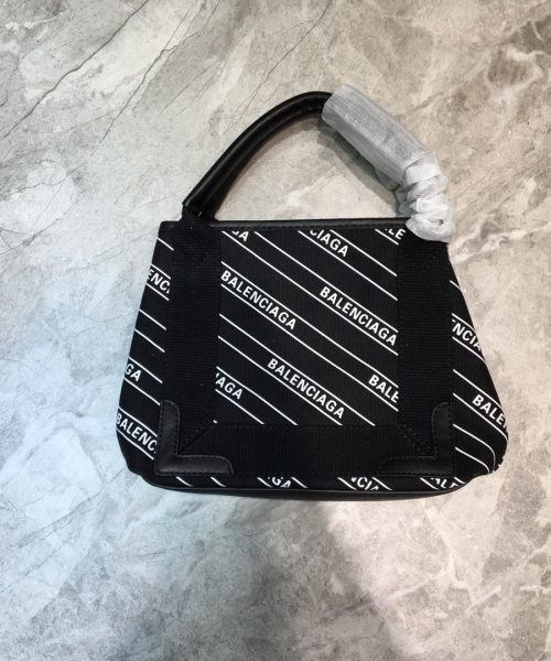 Balenciaga Navy XS Tote Bag In Black, For Women, Women's Bags 12.6in/32cm