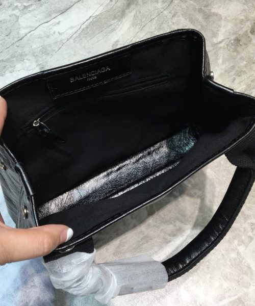 Balenciaga Navy XS Tote Bag In Black, For Women, Women's Bags 12.6in/32cm