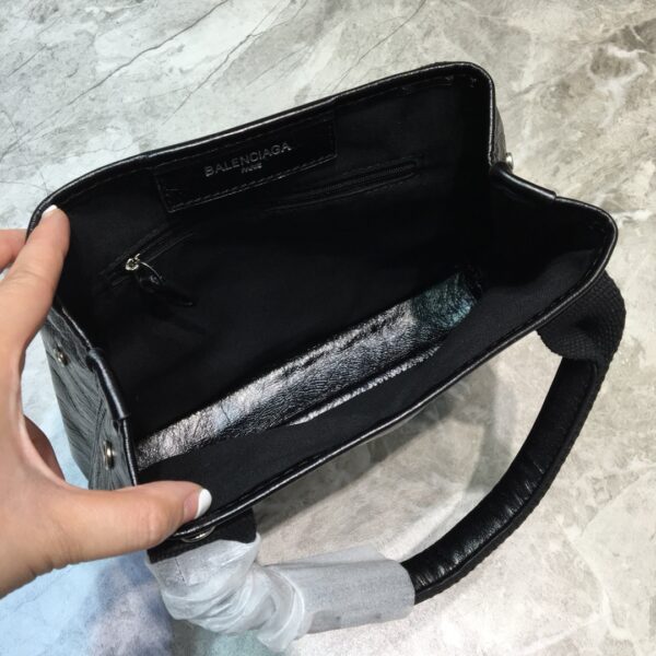 Balenciaga Navy XS Tote Bag In Black, For Women, Women's Bags 12.6in/32cm