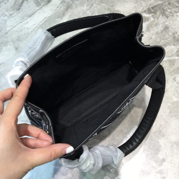 Balenciaga Navy XS Tote Bag In Black, For Women, Women's Bags 12.6in/32cm