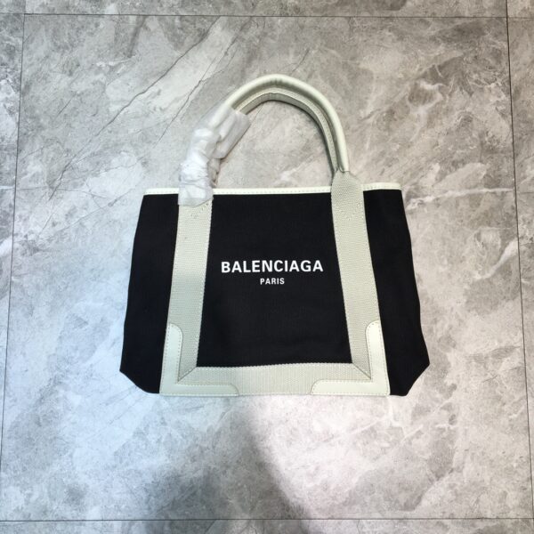 Balenciaga Navy XS Tote Bag In Black, For Women, Women's Bags 12.6in/32cm