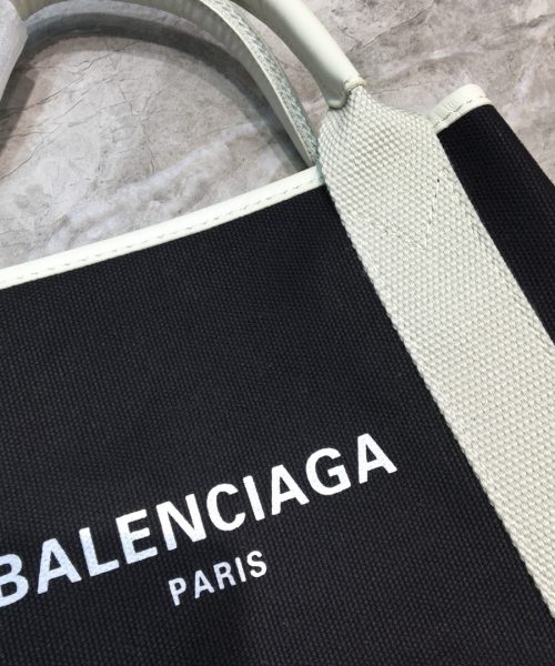 Balenciaga Navy XS Tote Bag In Black, For Women, Women's Bags 12.6in/32cm