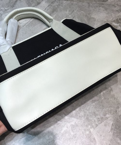 Balenciaga Navy XS Tote Bag In Black, For Women, Women's Bags 12.6in/32cm