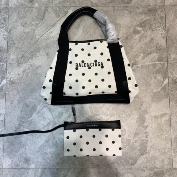 Balenciaga Navy XS Tote Bag In Black, For Women, Women's Bags 12.6in/32cm