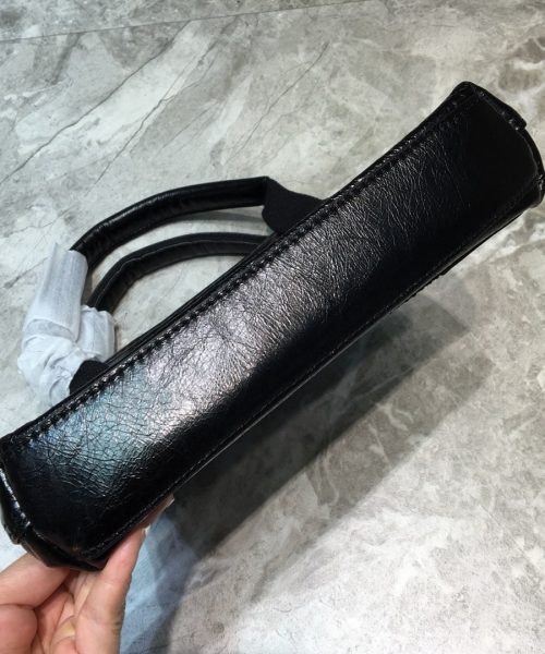 Balenciaga Navy XS Tote Bag In Black, For Women, Women's Bags 12.6in/32cm