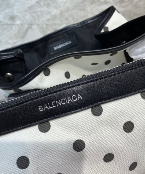 Balenciaga Navy XS Tote Bag In Black, For Women, Women's Bags 12.6in/32cm