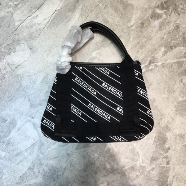 Balenciaga Navy XS Tote Bag In Black, For Women, Women's Bags 12.6in/32cm