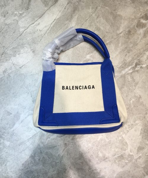 Balenciaga Navy XS Tote Bag In Blue, For Women, Women's Bags 12.6in/32cm