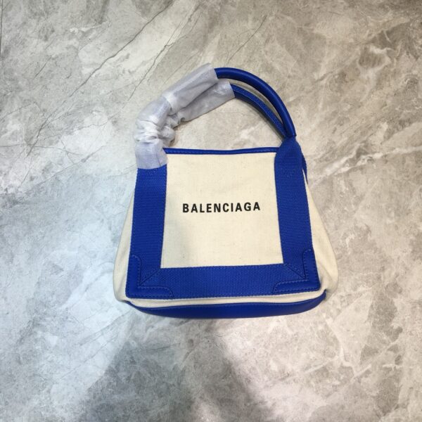 Balenciaga Navy XS Tote Bag In Blue, For Women, Women's Bags 12.6in/32cm
