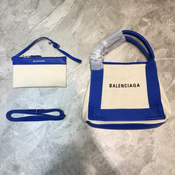 Balenciaga Navy XS Tote Bag In Blue, For Women, Women's Bags 12.6in/32cm