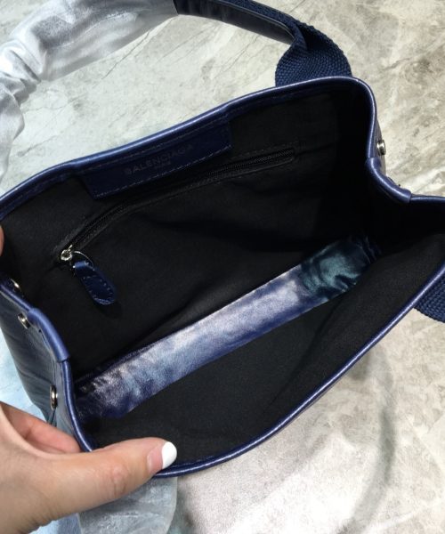 Balenciaga Navy XS Tote Bag In Blue, For Women, Women's Bags 12.6in/32cm