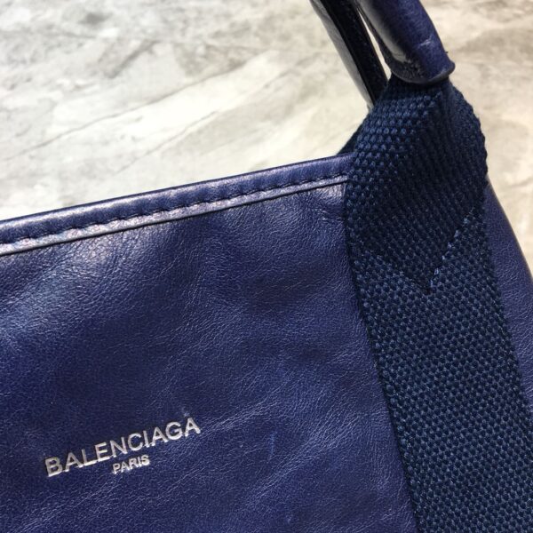 Balenciaga Navy XS Tote Bag In Blue, For Women, Women's Bags 12.6in/32cm
