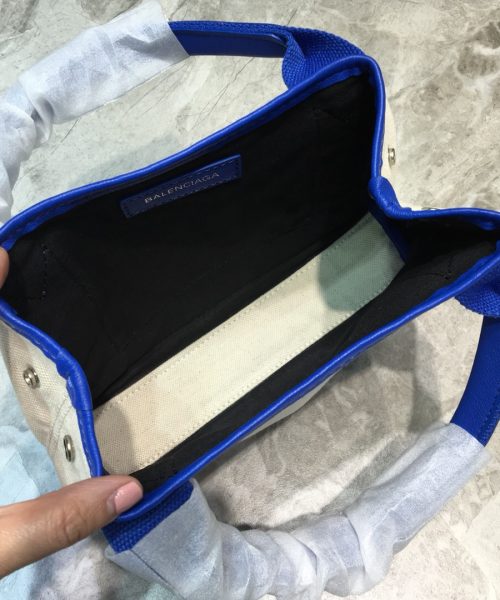 Balenciaga Navy XS Tote Bag In Blue, For Women, Women's Bags 12.6in/32cm