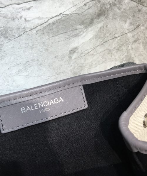 Balenciaga Navy XS Tote Bag In Gray, For Women, Women's Bags 12.6in/32cm