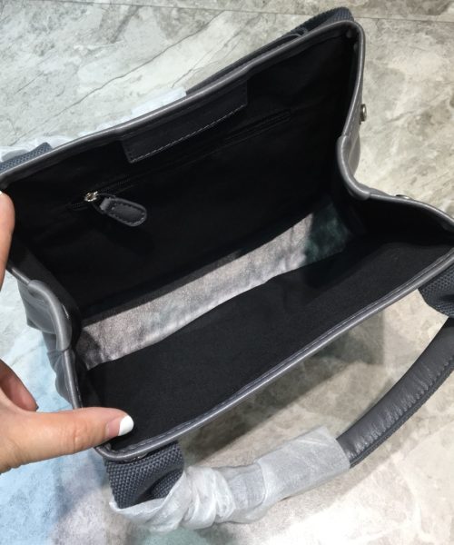 Balenciaga Navy XS Tote Bag In Gray, For Women, Women's Bags 12.6in/32cm