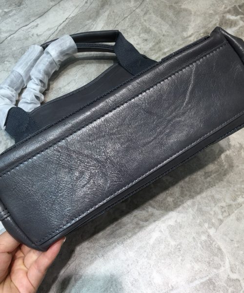 Balenciaga Navy XS Tote Bag In Gray, For Women, Women's Bags 12.6in/32cm