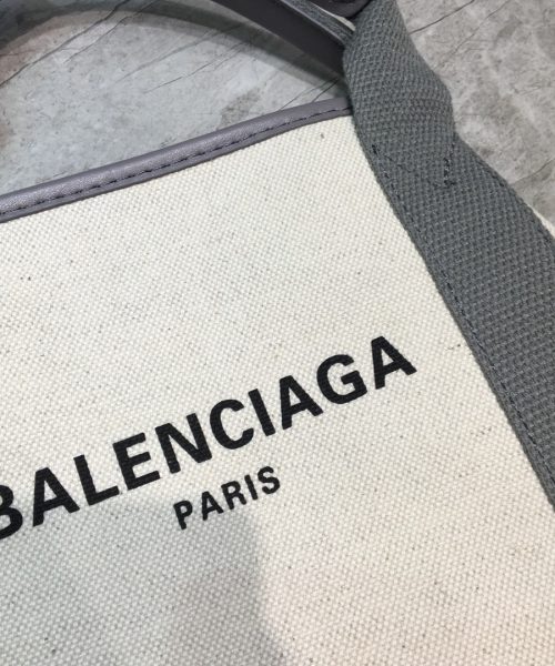Balenciaga Navy XS Tote Bag In Gray, For Women, Women's Bags 12.6in/32cm