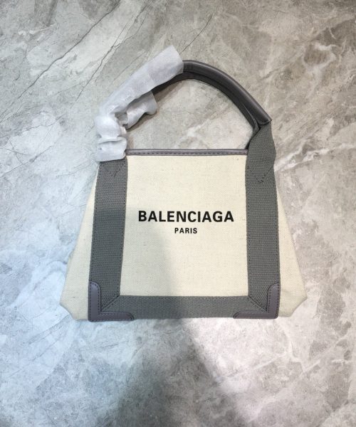 Balenciaga Navy XS Tote Bag In Gray, For Women, Women's Bags 12.6in/32cm