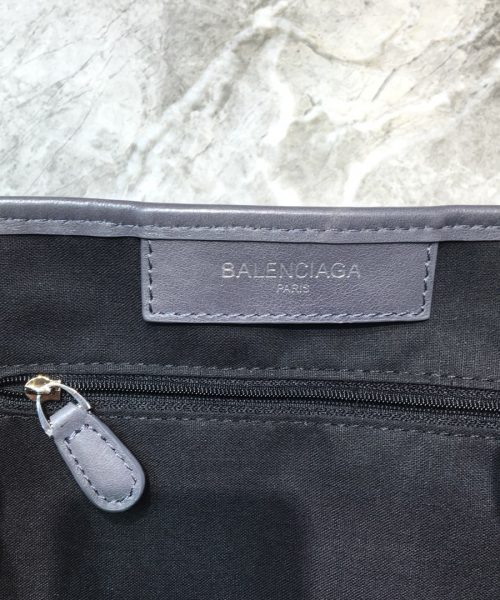 Balenciaga Navy XS Tote Bag In Gray, For Women, Women's Bags 12.6in/32cm