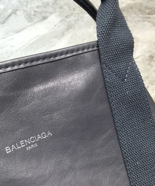 Balenciaga Navy XS Tote Bag In Gray, For Women, Women's Bags 12.6in/32cm