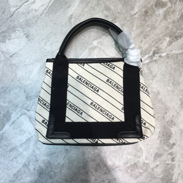 Balenciaga Navy XS Tote Bag In White, For Women, Women's Bags 12.6in/32cm