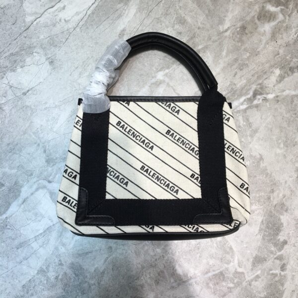 Balenciaga Navy XS Tote Bag In White, For Women, Women's Bags 12.6in/32cm
