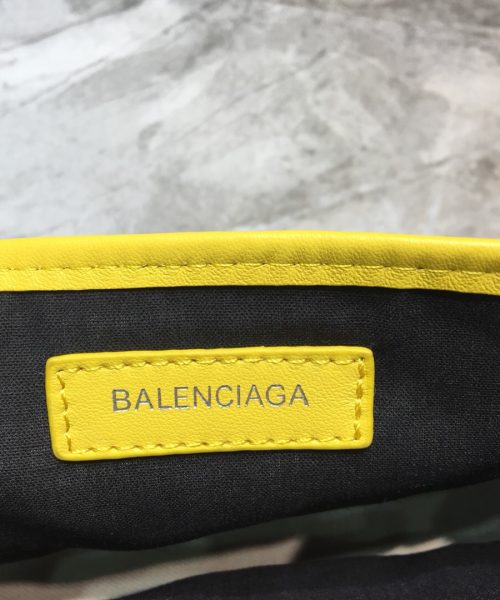 Balenciaga Navy XS Tote Bag In Yellow, For Women, Women's Bags 12.6in/32cm
