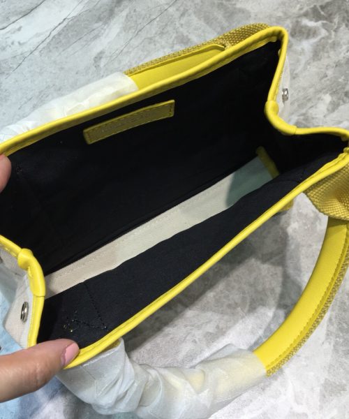 Balenciaga Navy XS Tote Bag In Yellow, For Women, Women's Bags 12.6in/32cm
