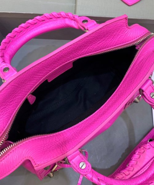 Balenciaga Neo Cagole XS Handbag In Dark Pink, For Women, Women's Bags 10.2in/26cm