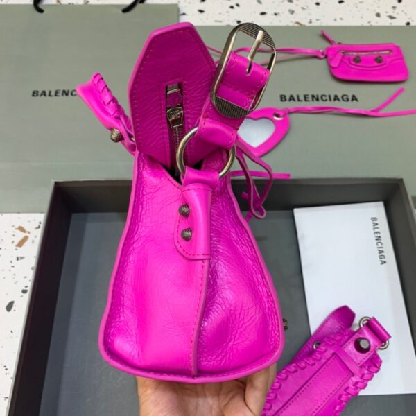 Balenciaga Neo Cagole XS Handbag In Dark Pink, For Women, Women's Bags 10.2in/26cm
