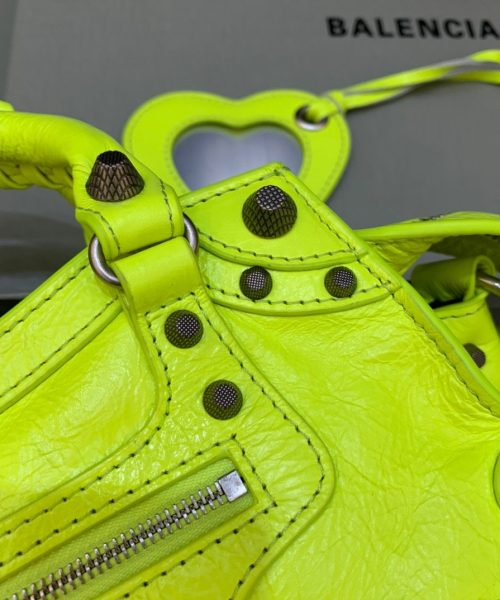 Balenciaga Neo Cagole XS Handbag In Light Green, For Women, Women's Bags 10.2in/26cm