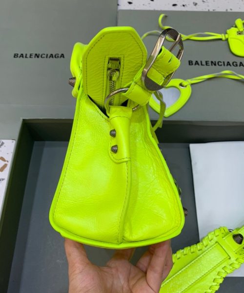 Balenciaga Neo Cagole XS Handbag In Light Green, For Women, Women's Bags 10.2in/26cm