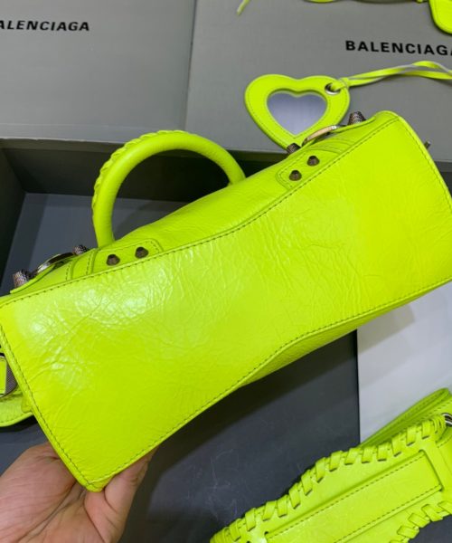 Balenciaga Neo Cagole XS Handbag In Light Green, For Women, Women's Bags 10.2in/26cm