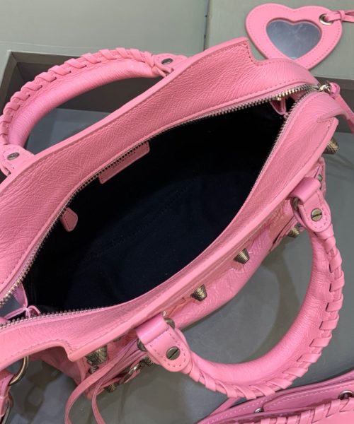 Balenciaga Neo Cagole XS Handbag In Pink, For Women, Women's Bags 10.2in/26cm 700940210B05812