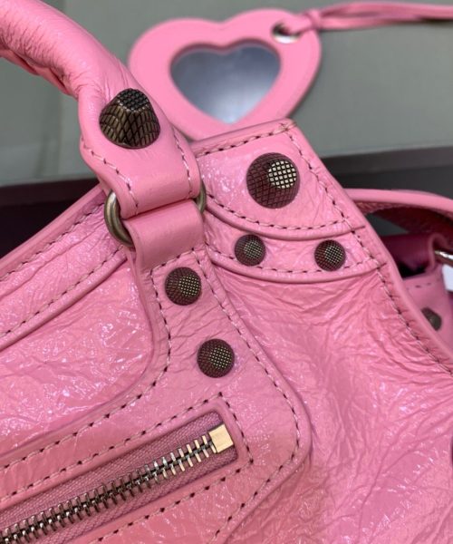 Balenciaga Neo Cagole XS Handbag In Pink, For Women, Women's Bags 10.2in/26cm 700940210B05812