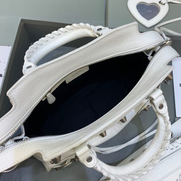 Balenciaga Neo Cagole XS Handbag In White , For Women, Women's Bags 10.2in/26cm 700940210B09104